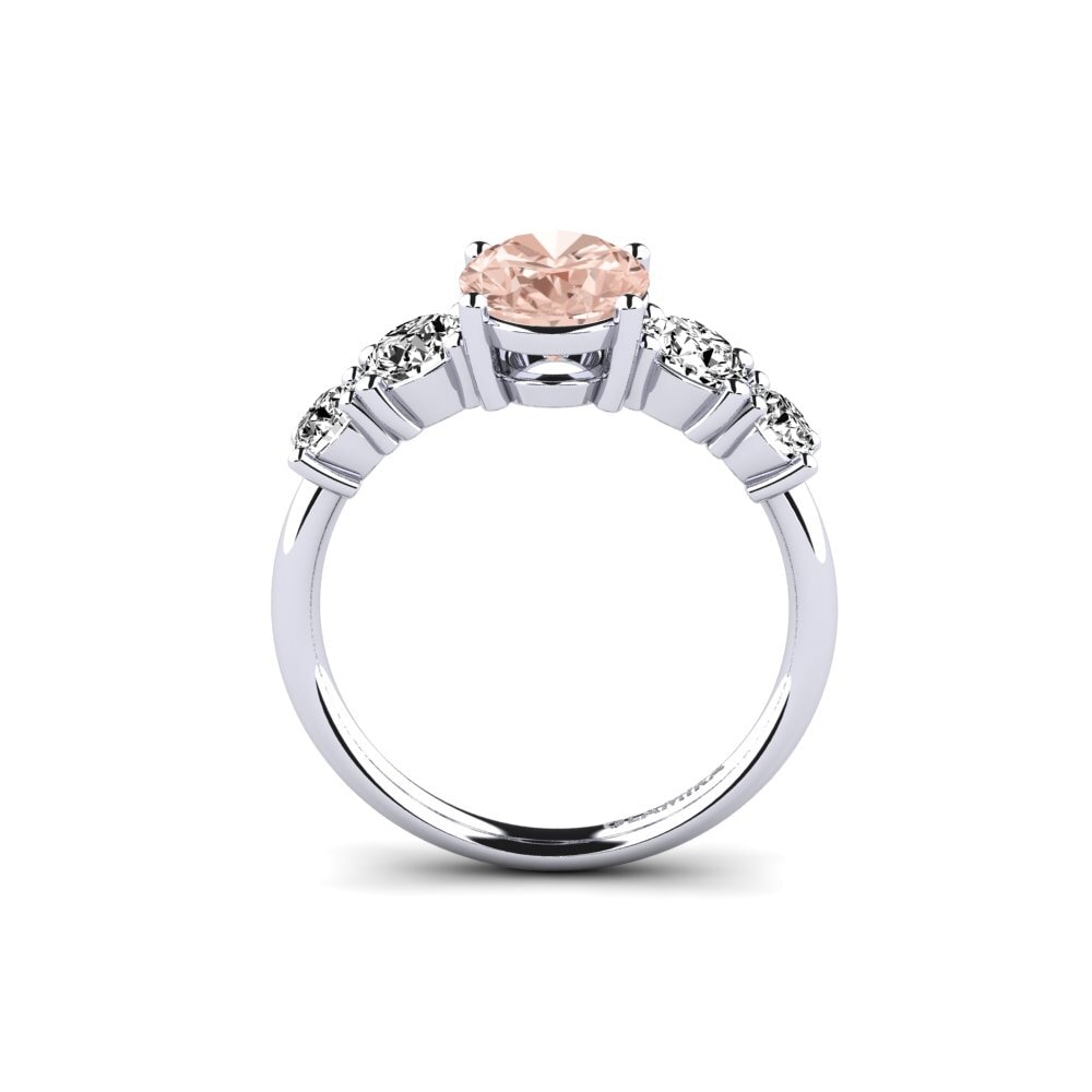 Morganita Anillo de compromiso Ebulga - Oval