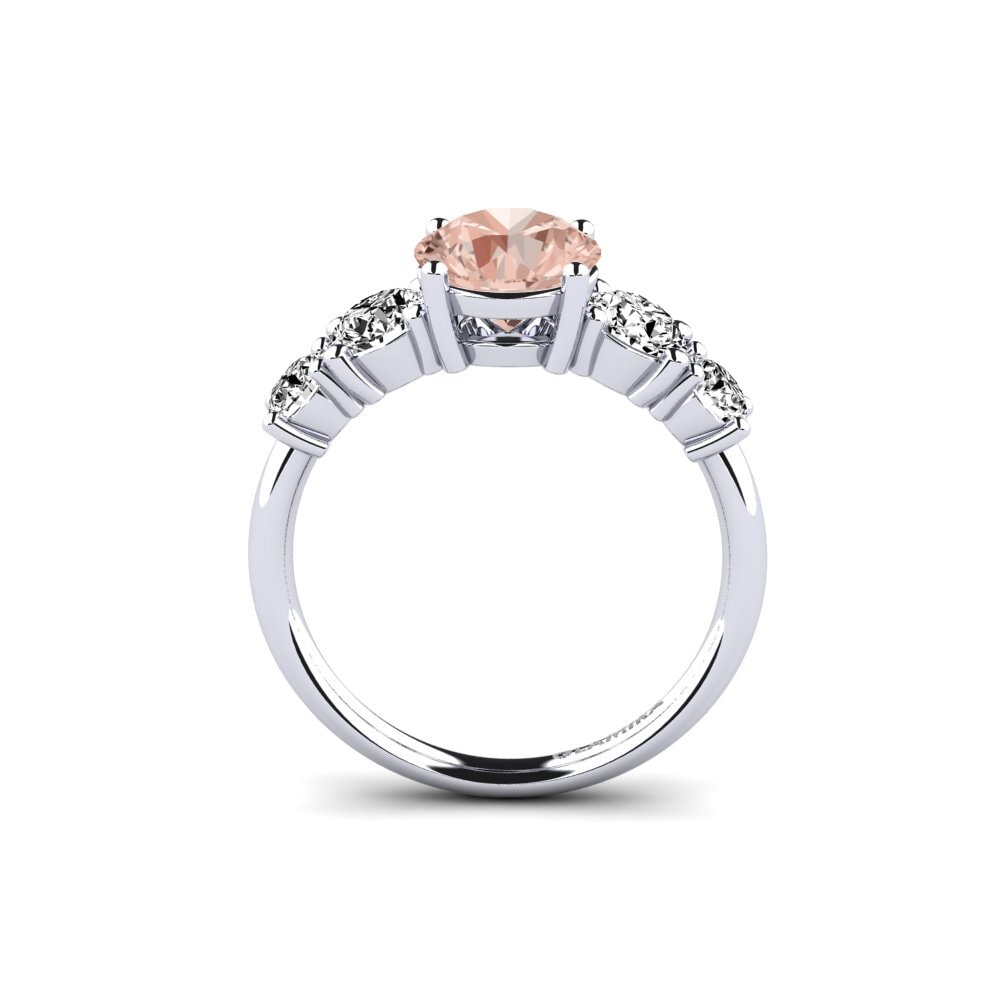 Morganita Anillo de compromiso Ebulga - Round