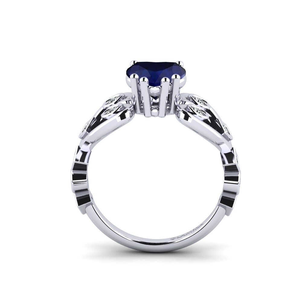 Sapphire Engagement Ring Enplis - Heart