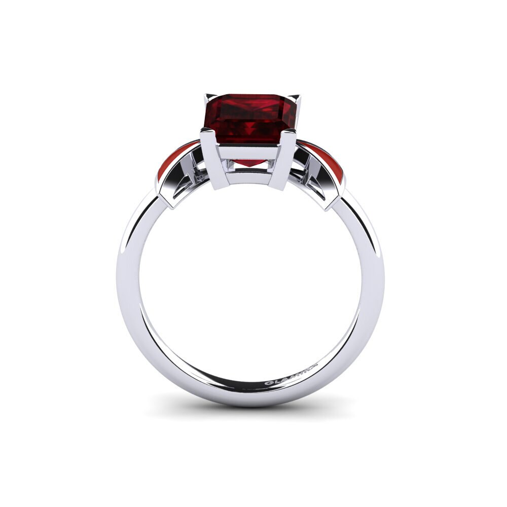 Granat Verlobungsring Fratina - Emerald