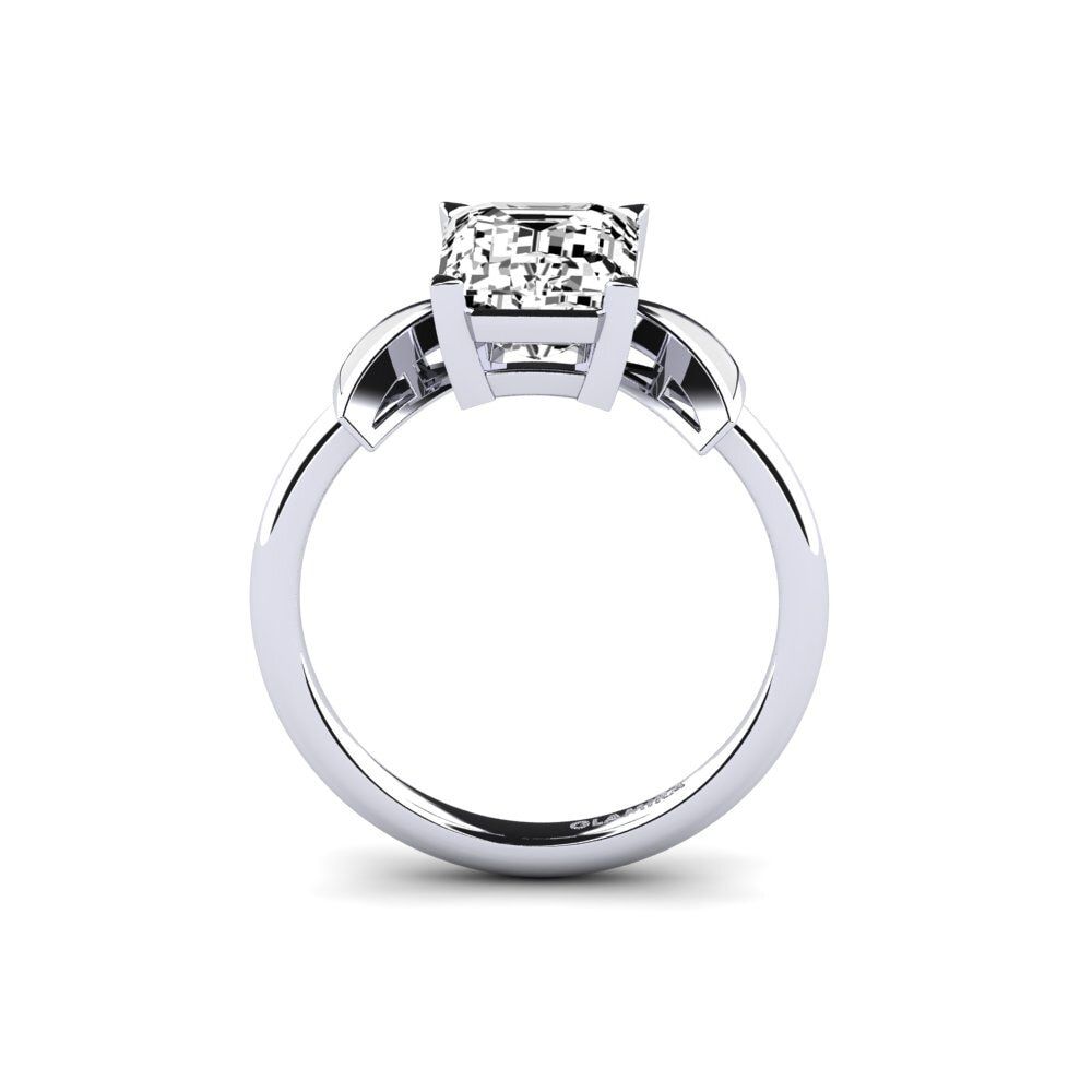 Moissanit Verlobungsring Fratina - Emerald