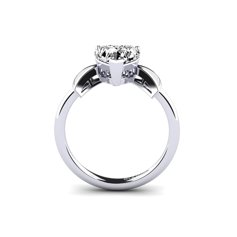 Moissanit Verlobungsring Fratina - Heart