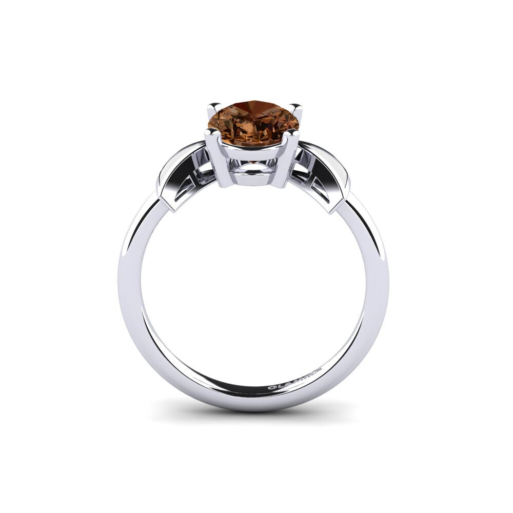 Brauner Diamant Verlobungsring Fratina - Oval