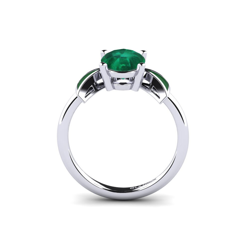 Smaragd Verlobungsring Fratina - Oval