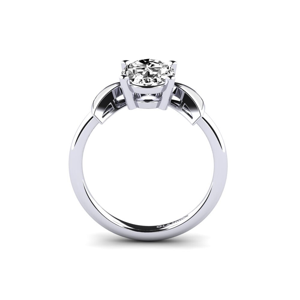 Moissanit Verlobungsring Fratina - Oval