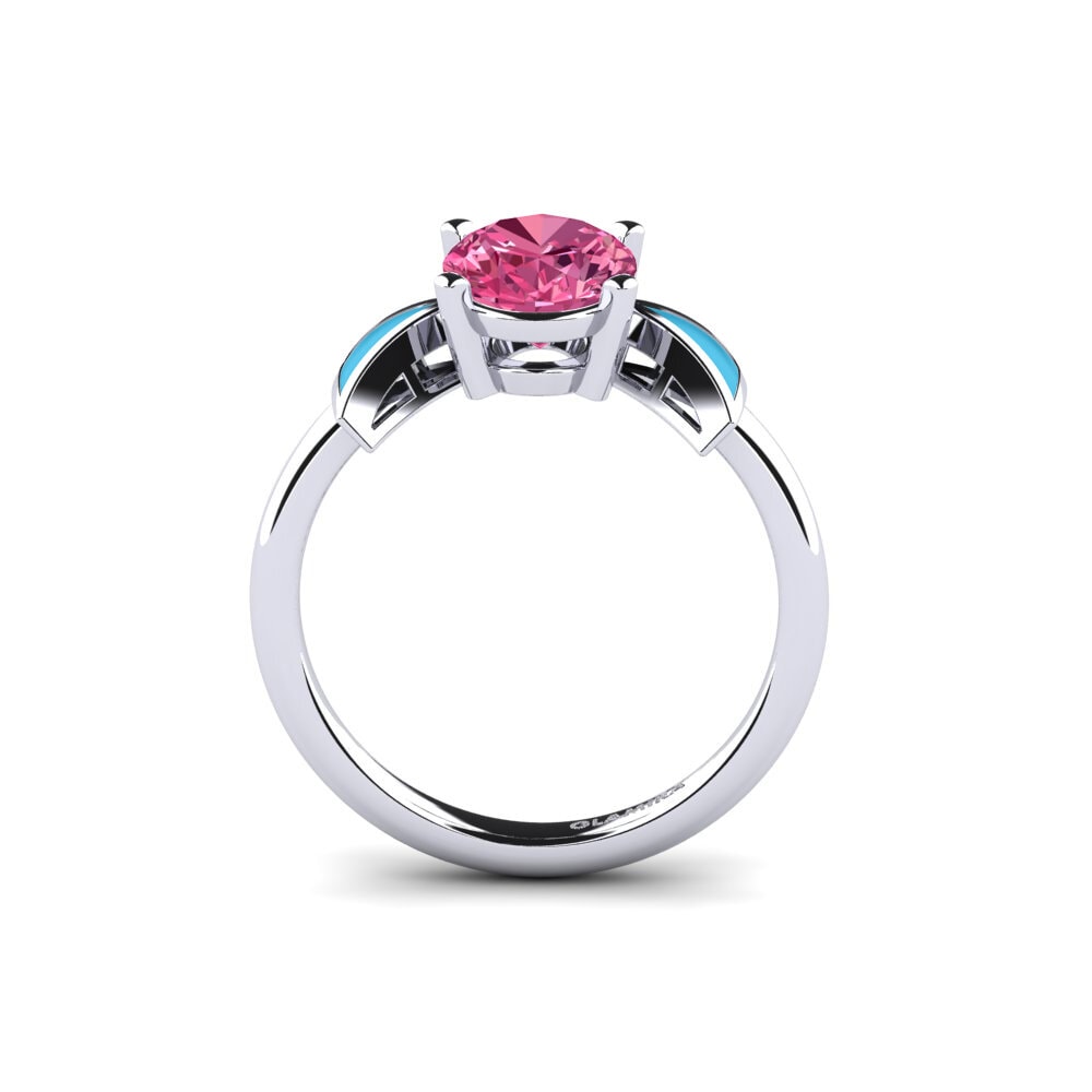 Rosa Turmalin Verlobungsring Fratina - Oval