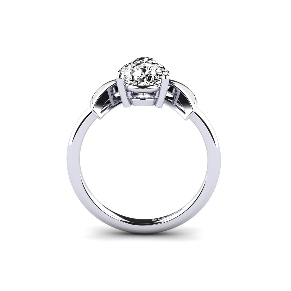 Moissanit Verlobungsring Fratina - Pear