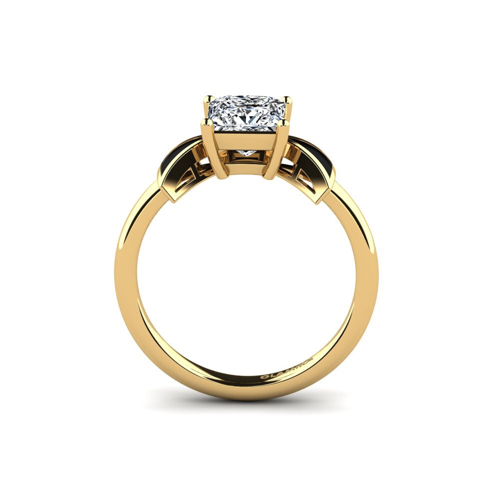 Gelbgold 585 Verlobungsring Fratina - Princess