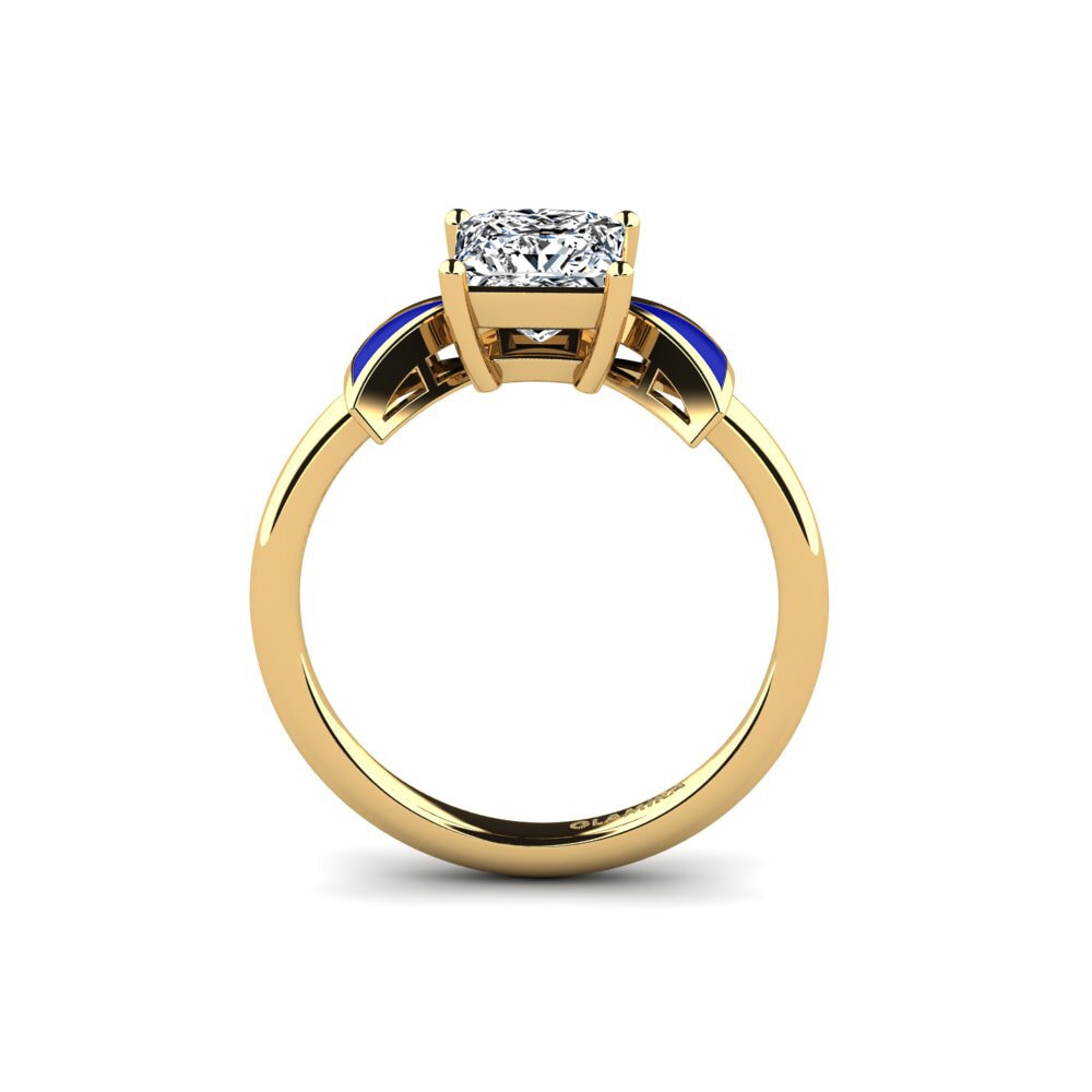 Gelbgold 585 Verlobungsring Fratina - Princess