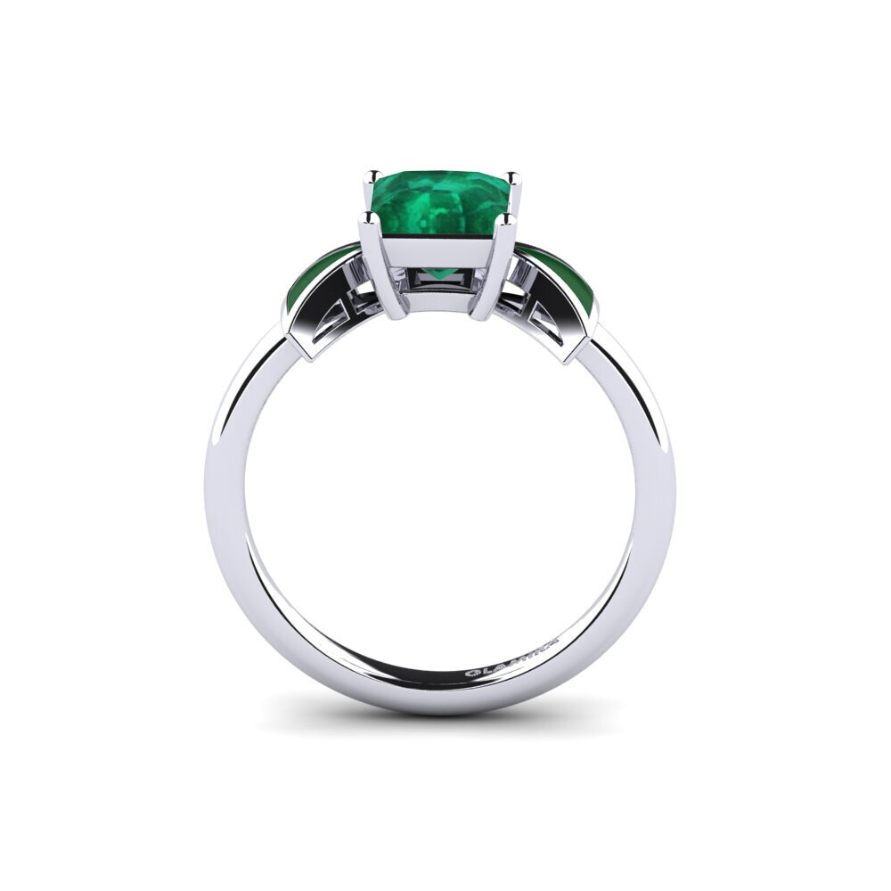 Smaragd Verlobungsring Fratina - Princess
