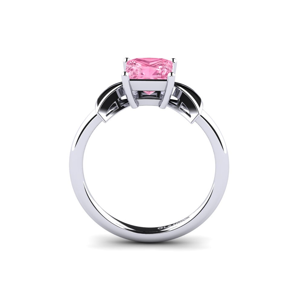 Zafiro Rosado Anillo de compromiso Fratina - Princess
