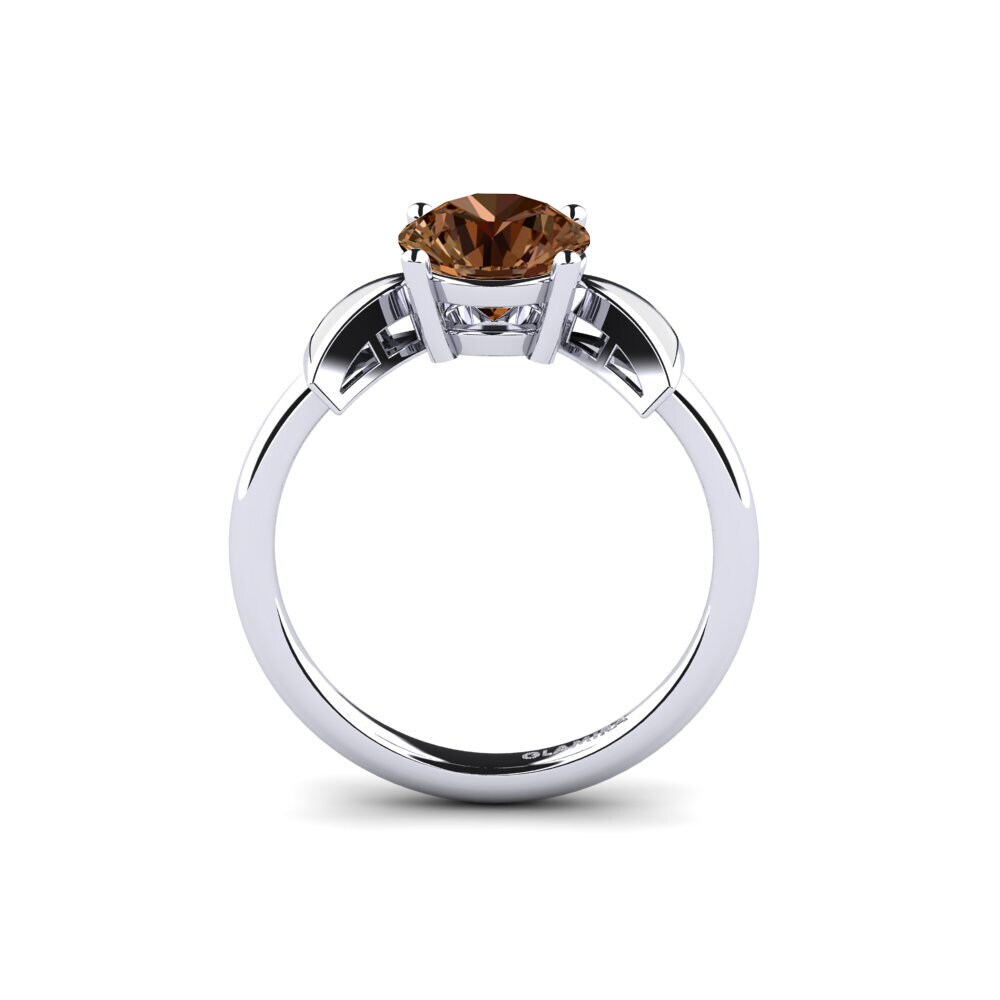Brauner Diamant Verlobungsring Fratina - Round