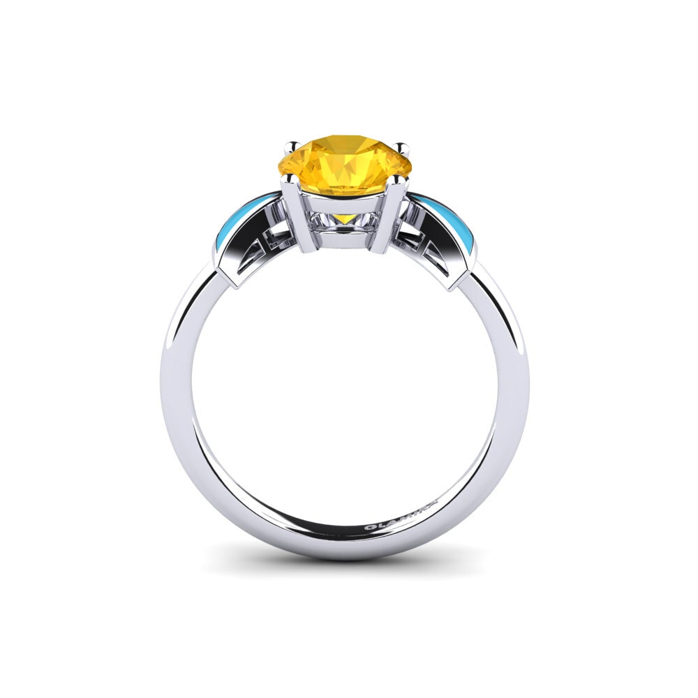 Citrin Verlobungsring Fratina - Round