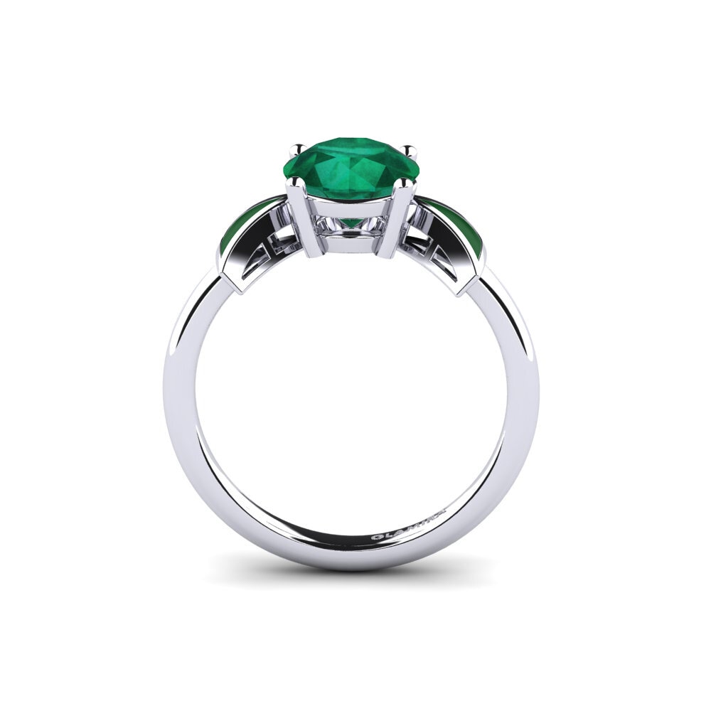 Smaragd Verlobungsring Fratina - Round