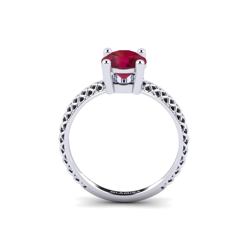 Rubin Verlobungsring Weliach Round