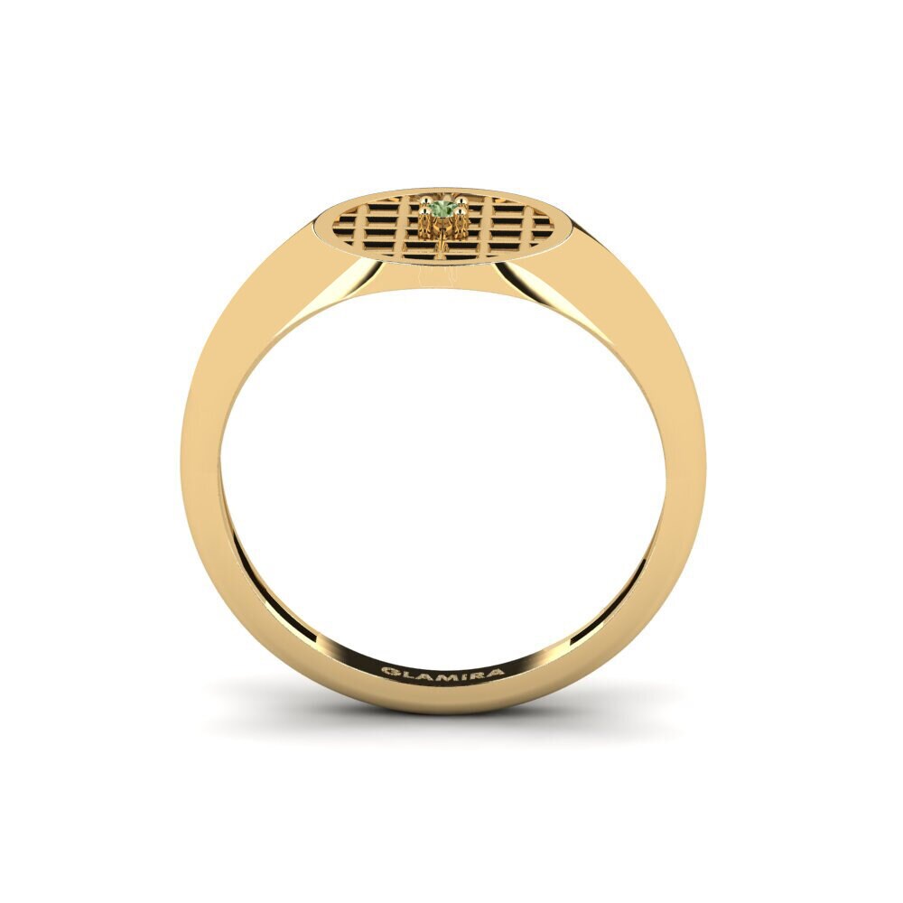 Diamante Verde Anel Gowna