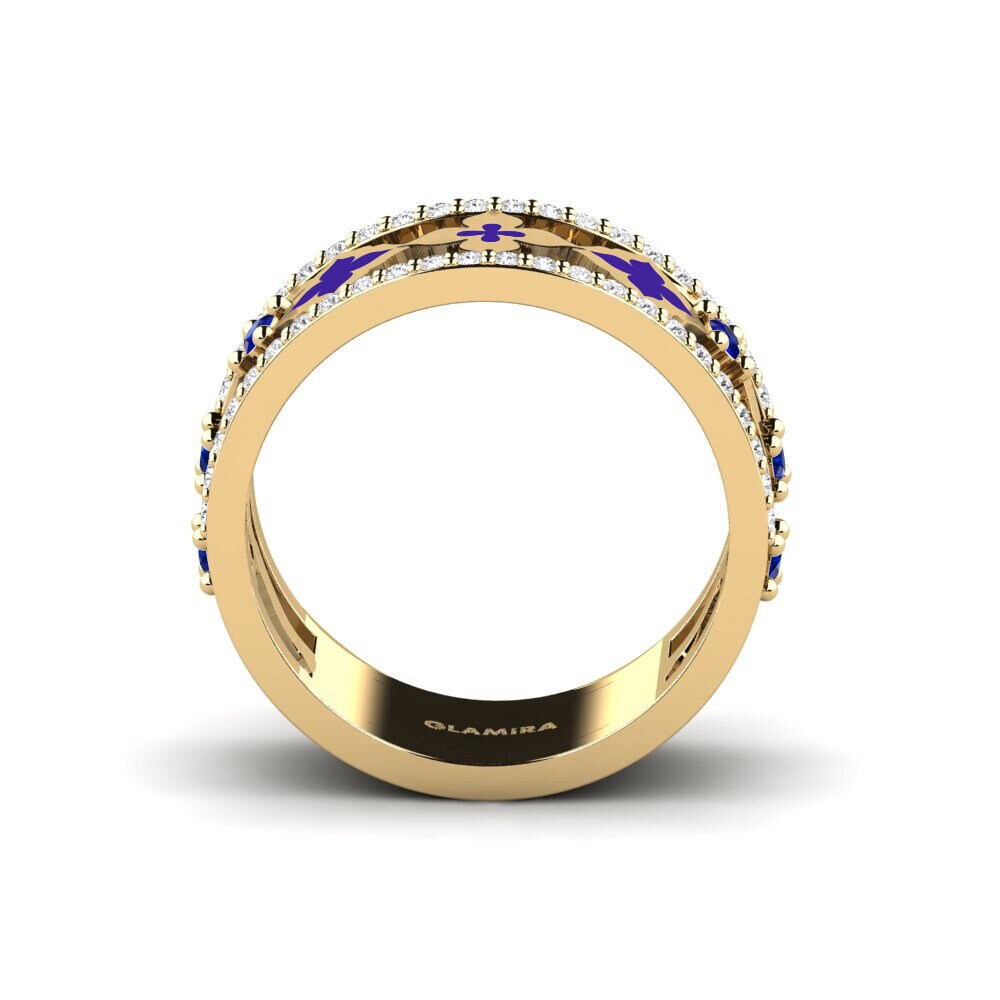 Gelbgold 585 Ring Justifiably