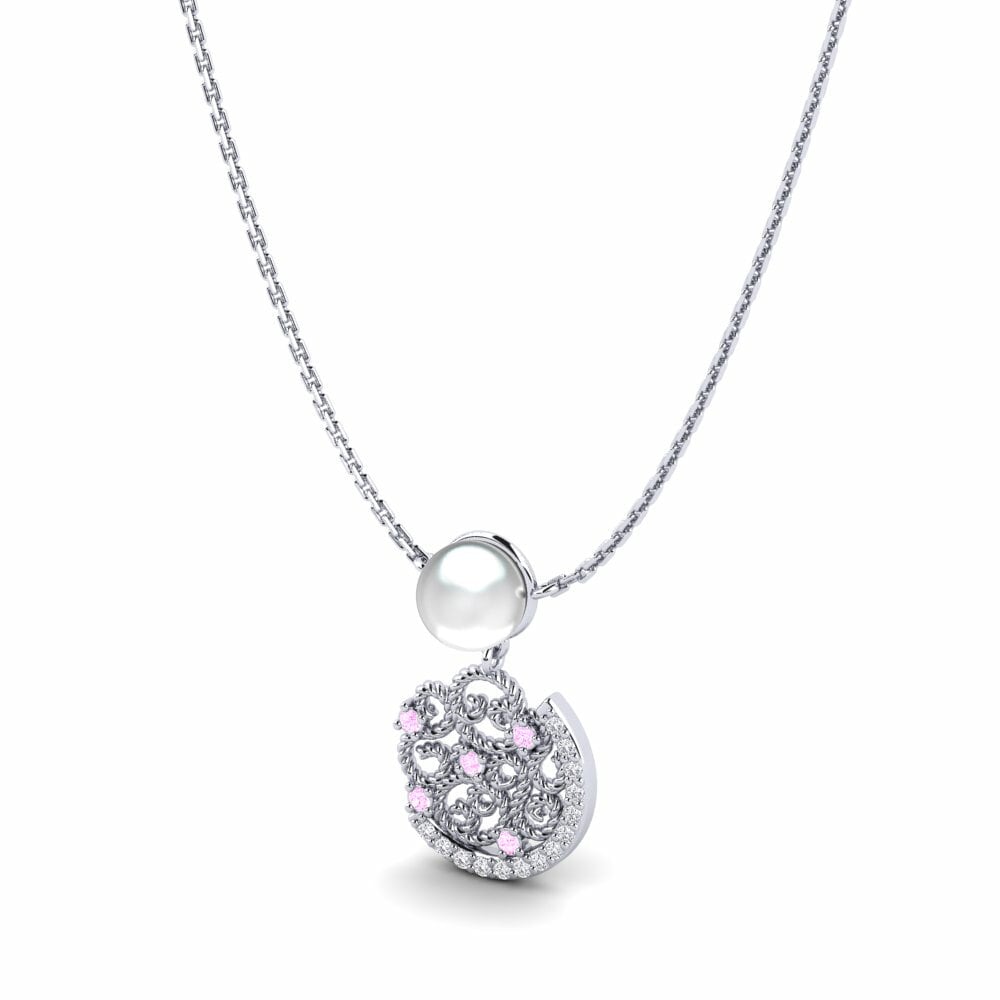 Saphir Rose Collier pour femme Naucratis