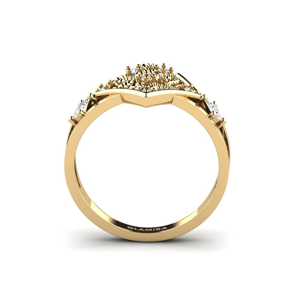 Zafiro blanco Anillo de compromiso Nauplias