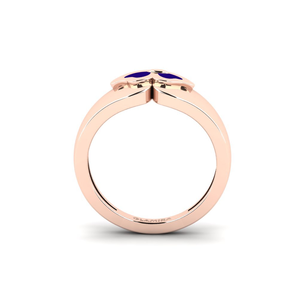 14ct Rose Gold Pinky Ring Philosophizing