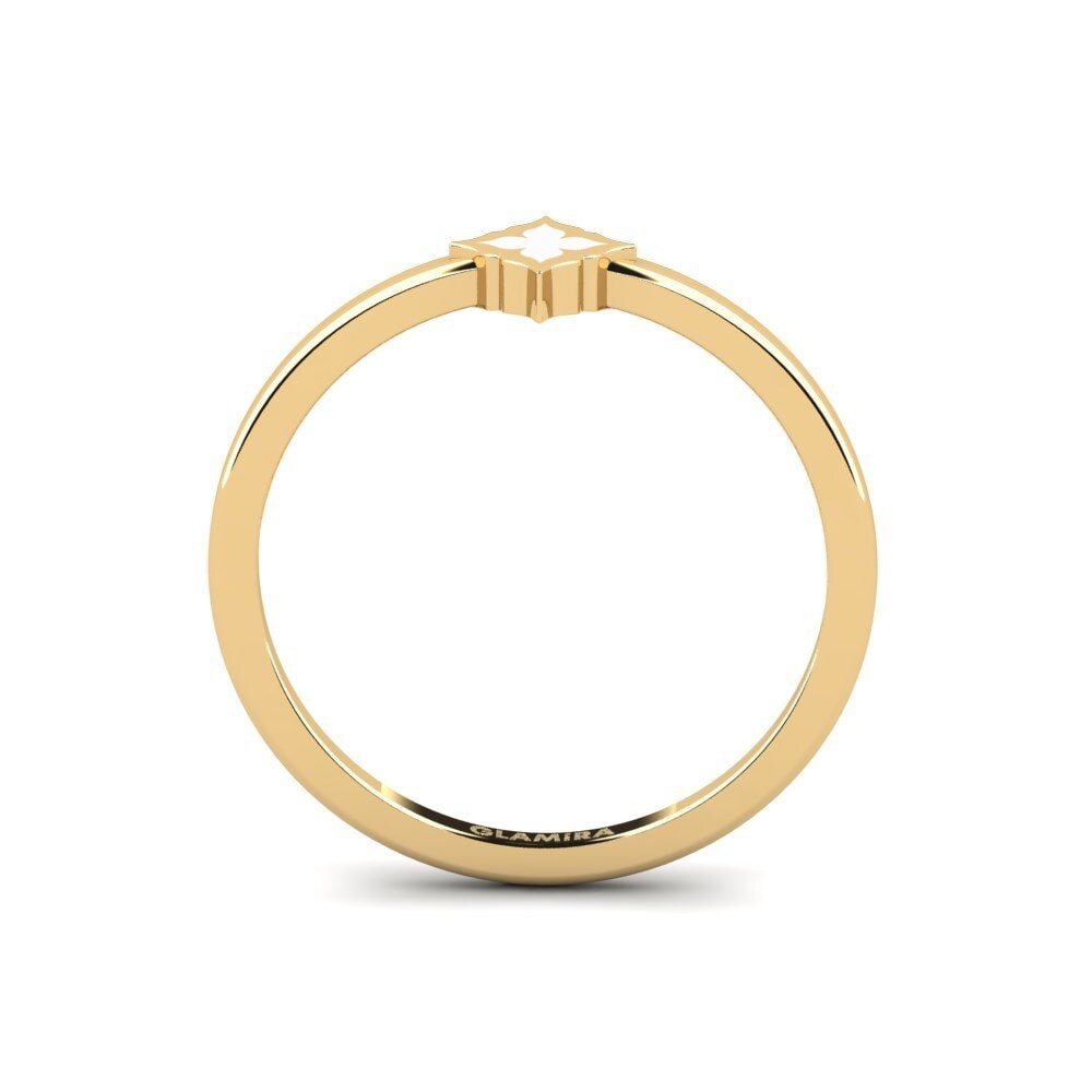 Gelbgold 750 Ring Reactionary