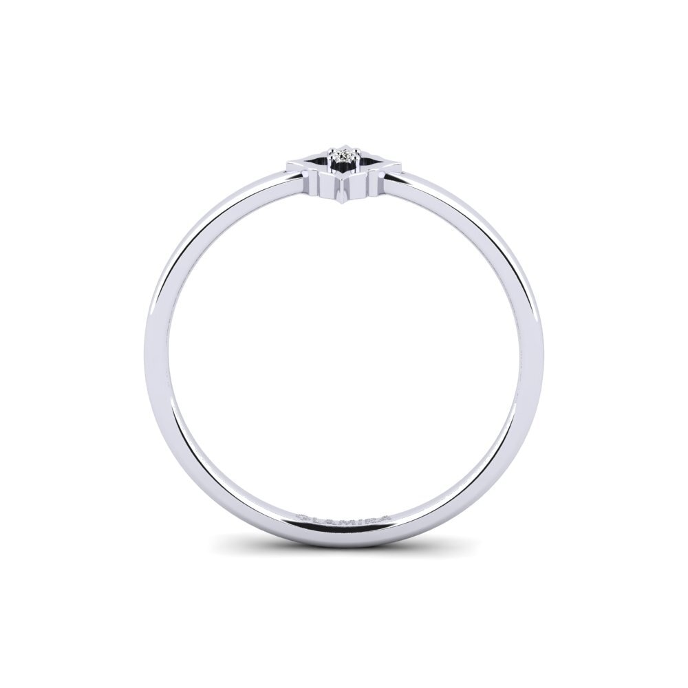 Moissanite Anel Reactive