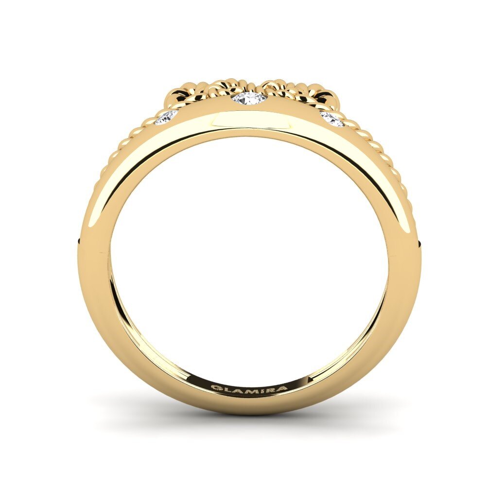diamante-safira Anel Sheelin