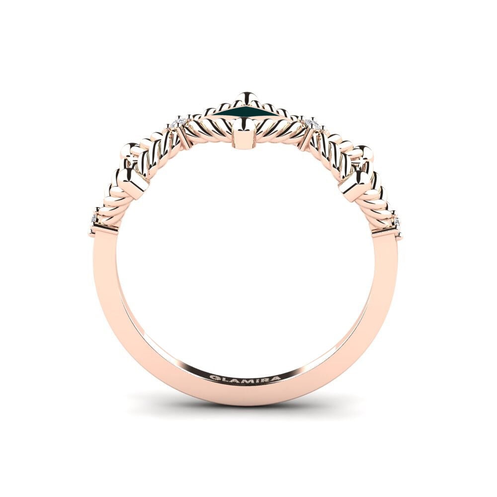 Or rose 14k Bague Takama