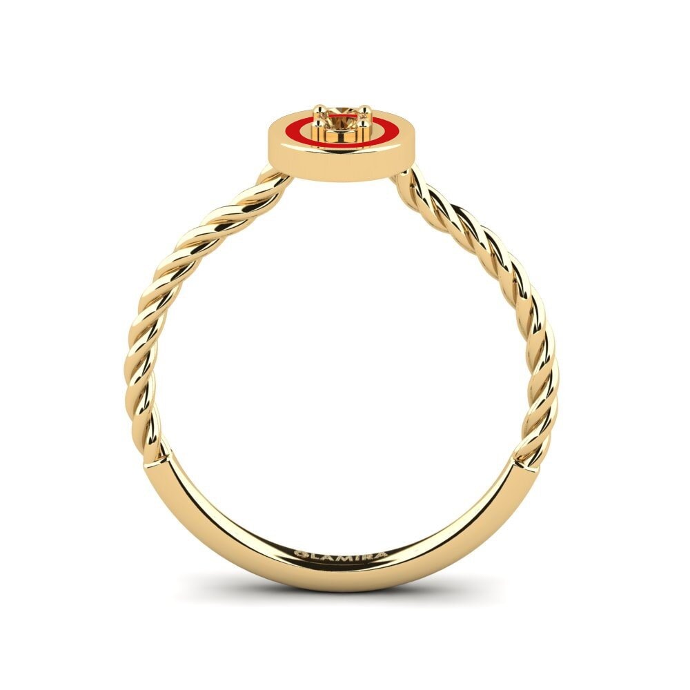 Brauner Diamant Ring Tanji