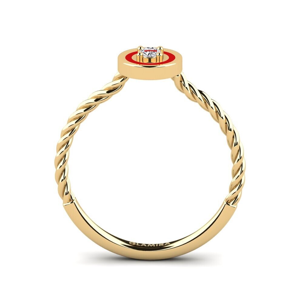 Labor-gezüchteter Diamant Ring Tanji