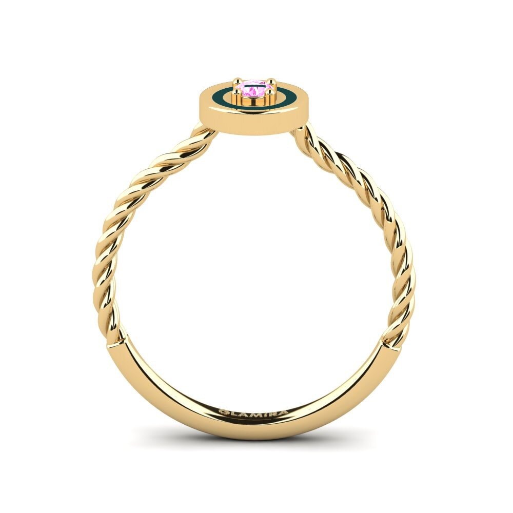 Rosa Saphir Ring Tanji