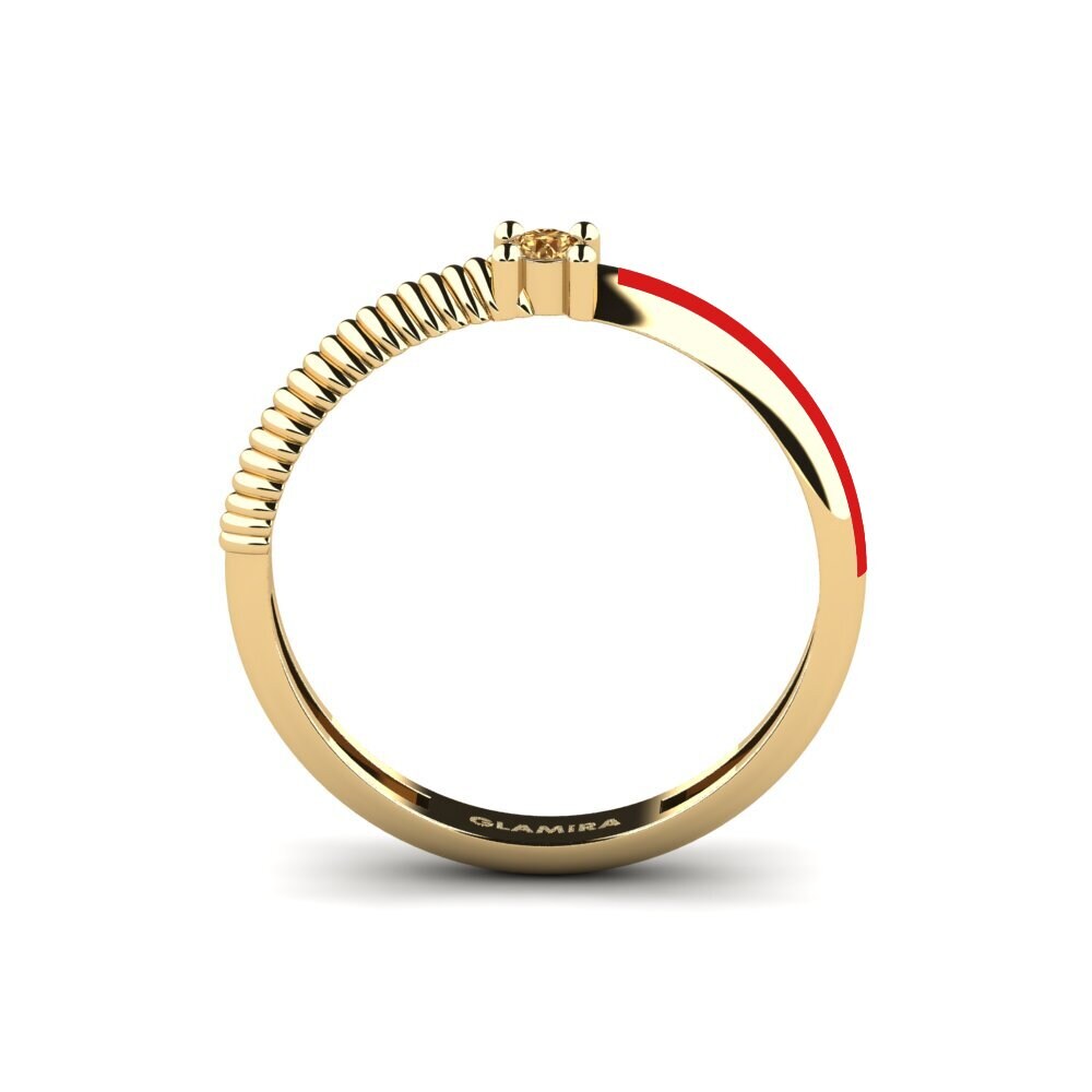 Brauner Diamant Ring Wandaik