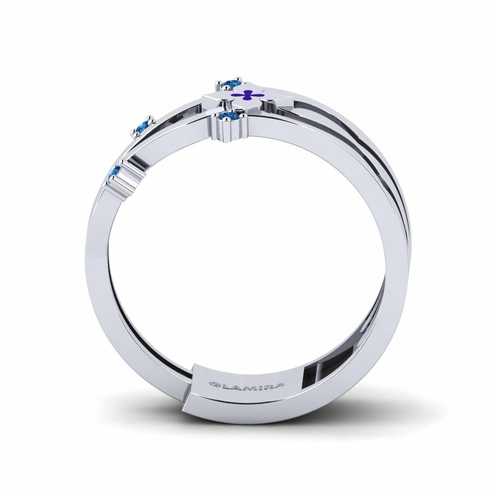 Circonita Azul Oscuro Anillo Extraction