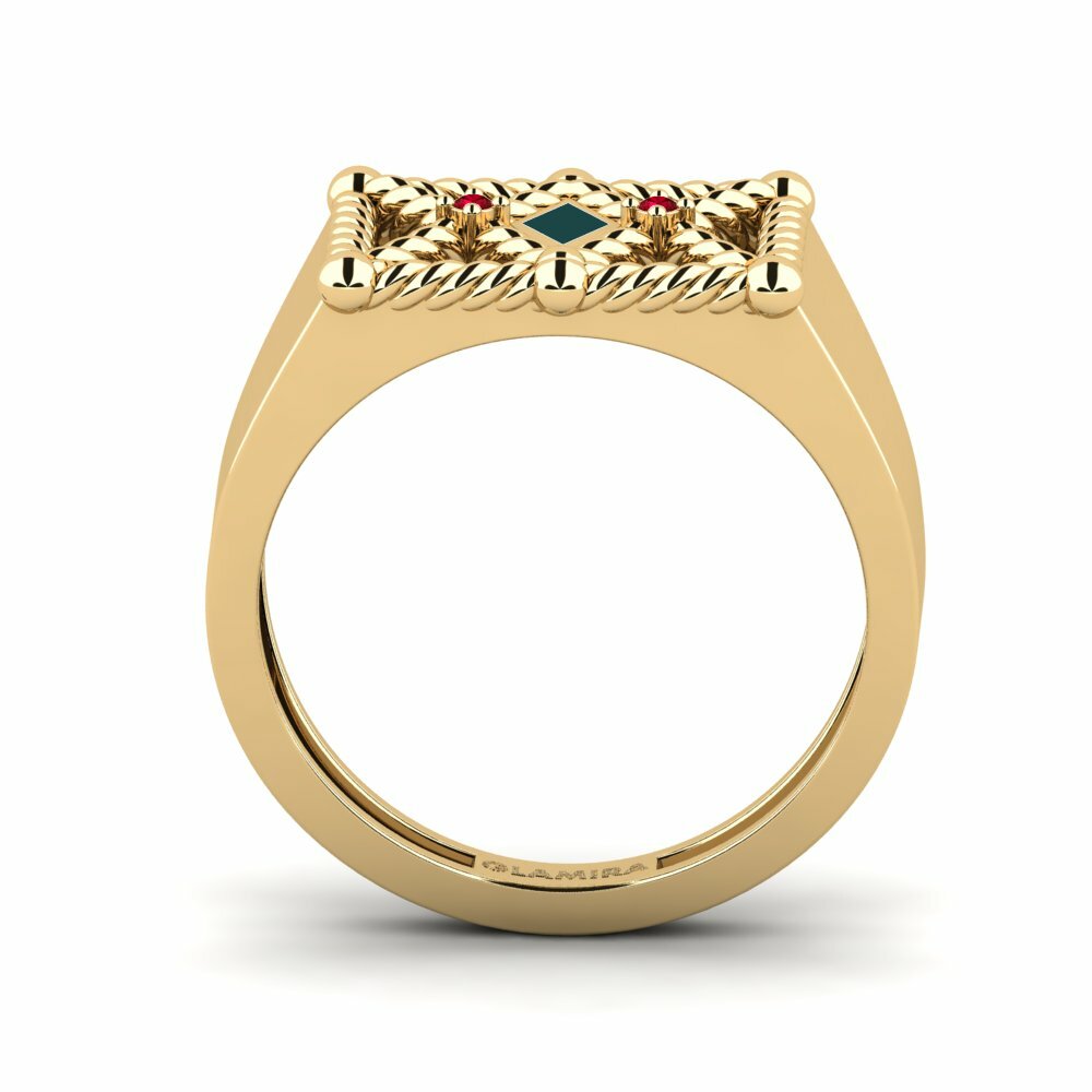 Red Zirconia Ring Falmouth
