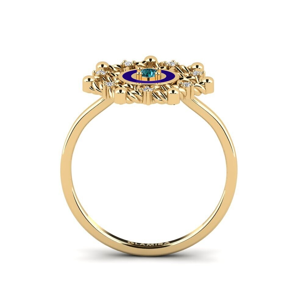 Blue Diamond Ring Farato
