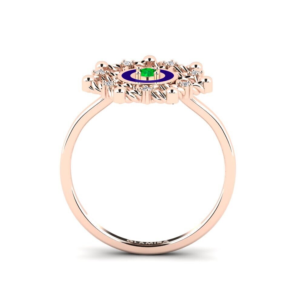 14ct Rose Gold Ring Farato
