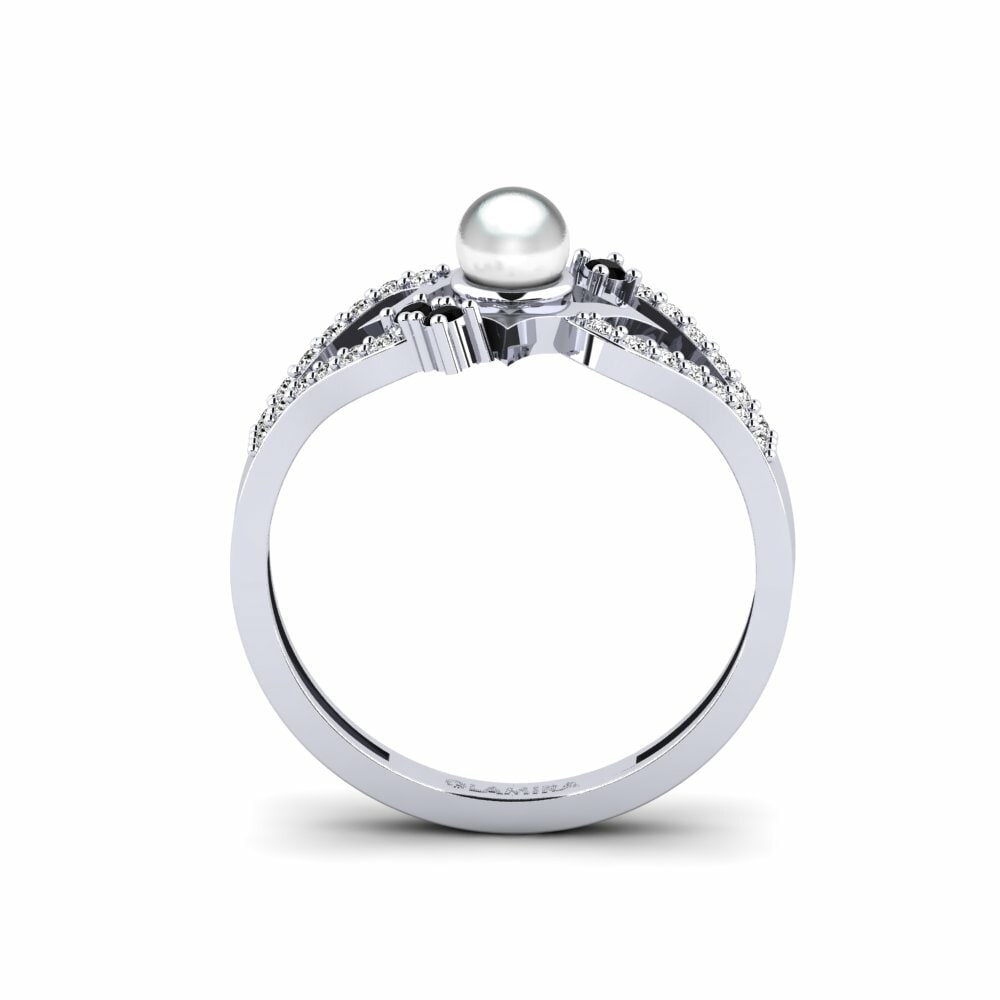 Onyx Noir Bague Globally