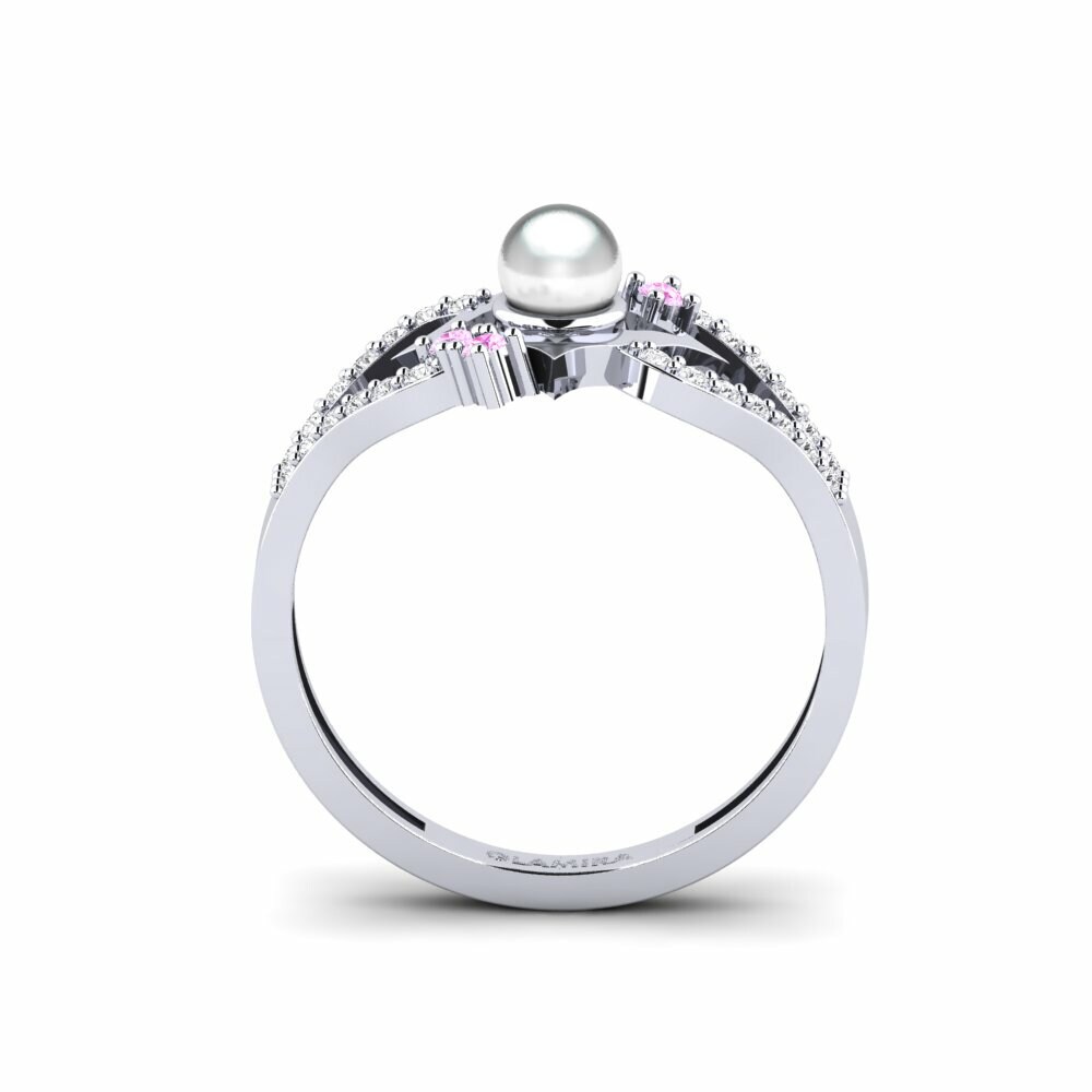 Saphir Rose Bague Globally