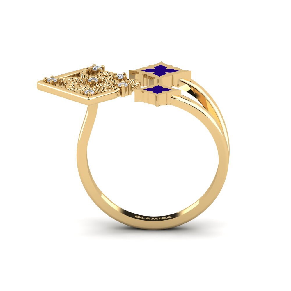 Gelbgold 585 Ring Himela