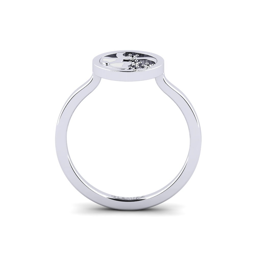 Moissanite Ring Illustrative