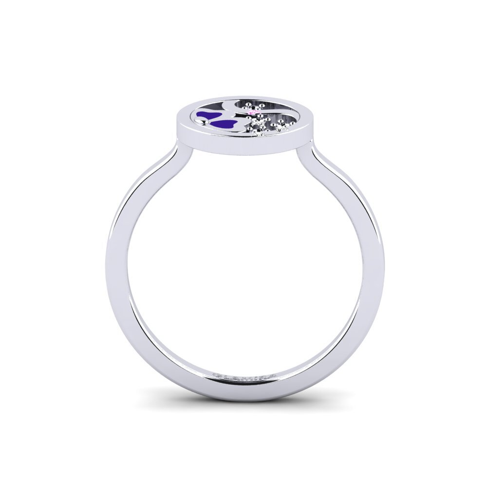 Pink Sapphire Ring Illustrative