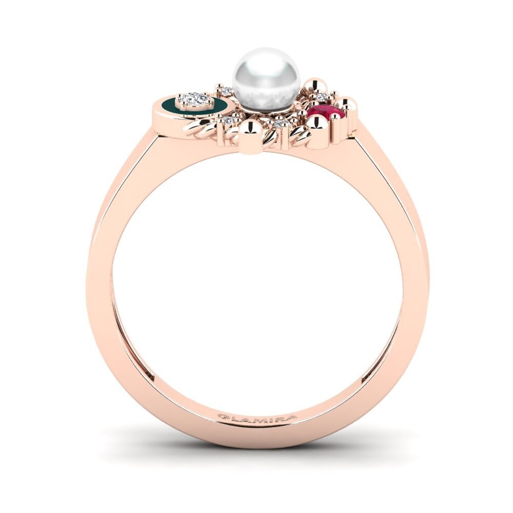 Or rose 14k Bague Isherton