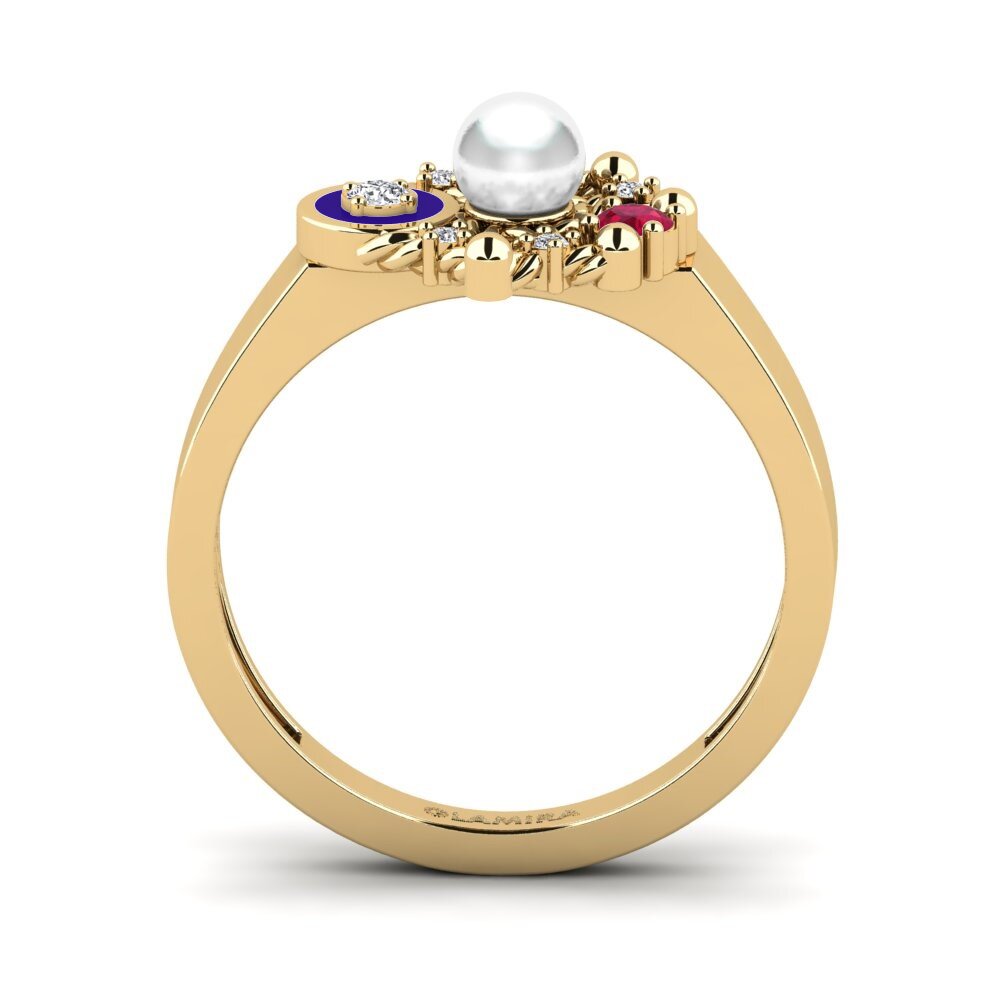 Gelbgold 585 Ring Isherton