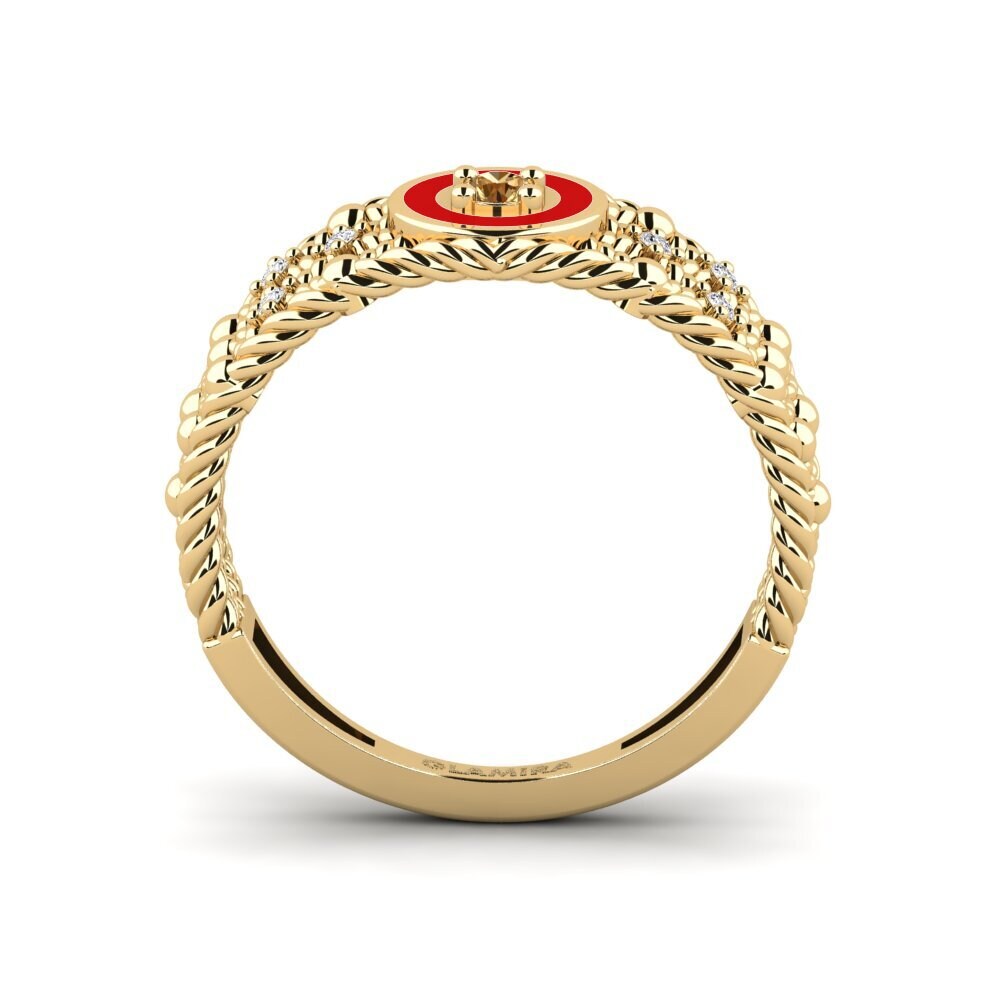Brauner Diamant Ring Jambajeli