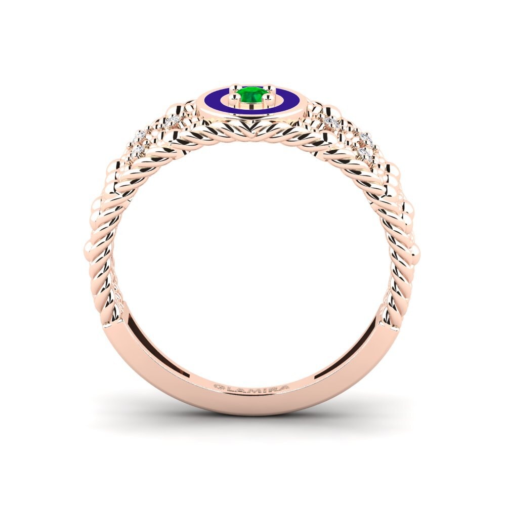 Rotgold 585 Ring Jambajeli