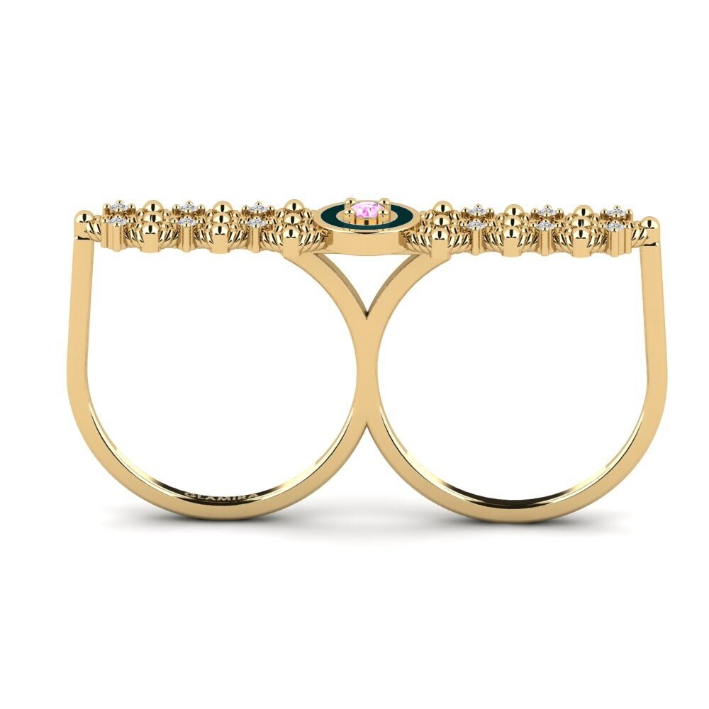 Rosa Saphir Ring Lacombe