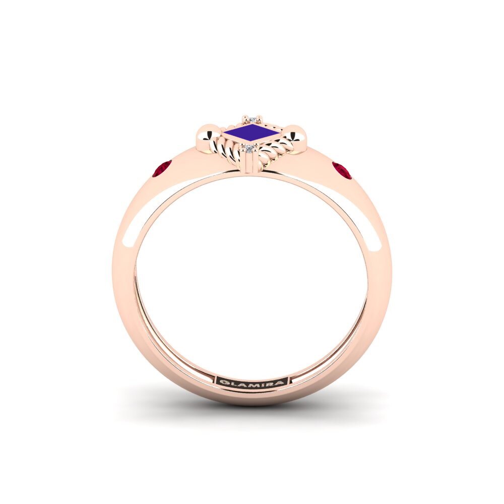 14ct Rose Gold Ring Leduc