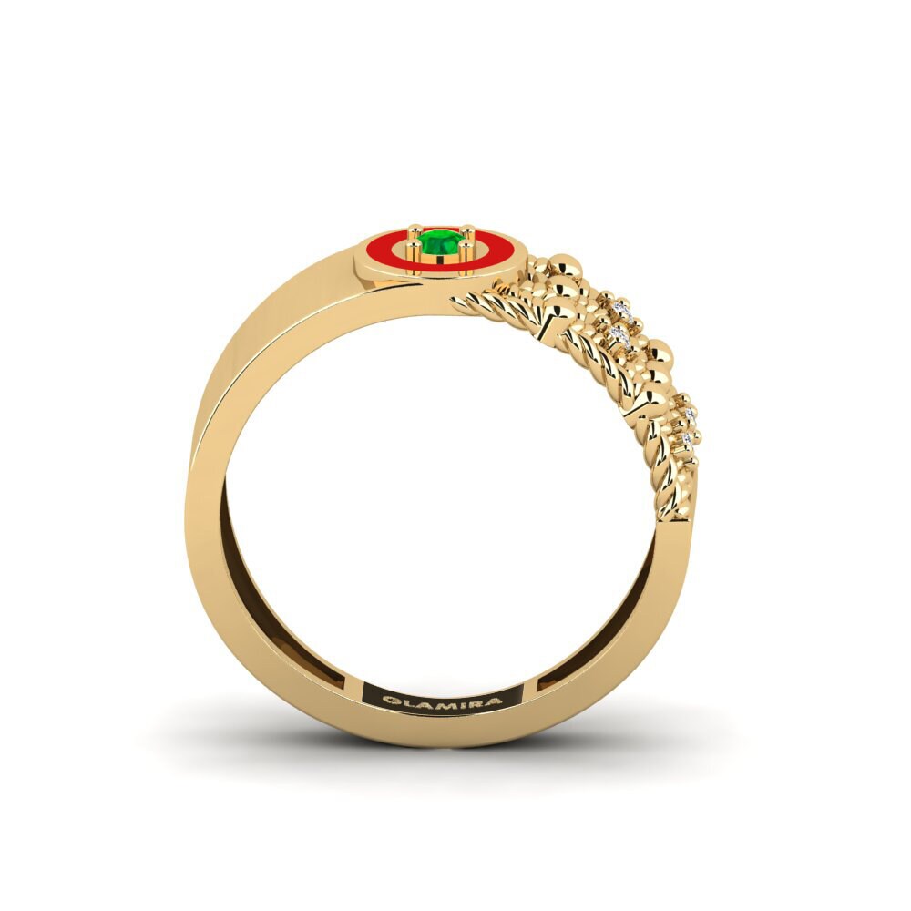 Or Jaune 18k Bague Nakuru