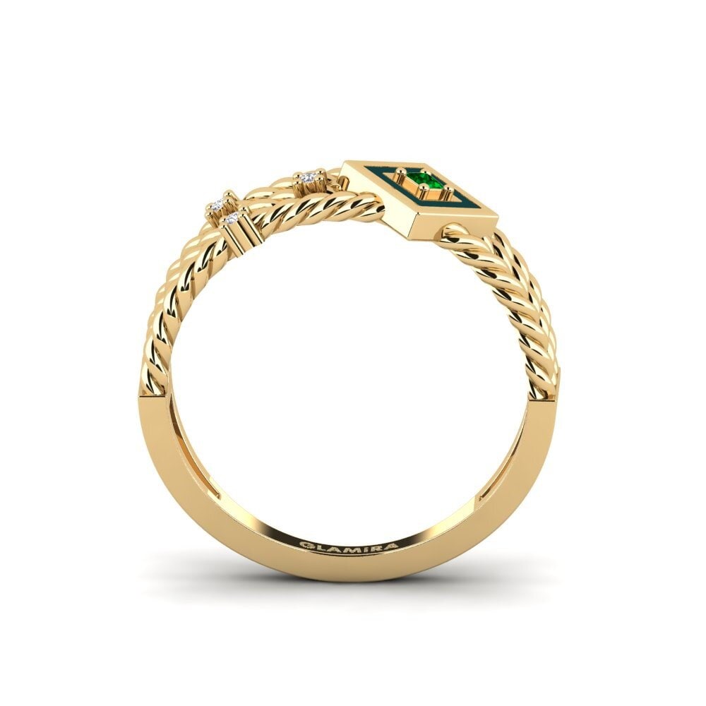Zircônia Verde Anel Aweil