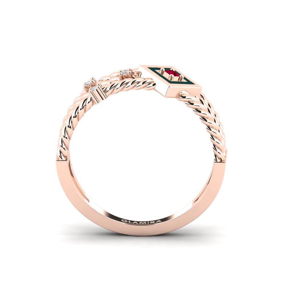 Or rose 14k Bague Aweil